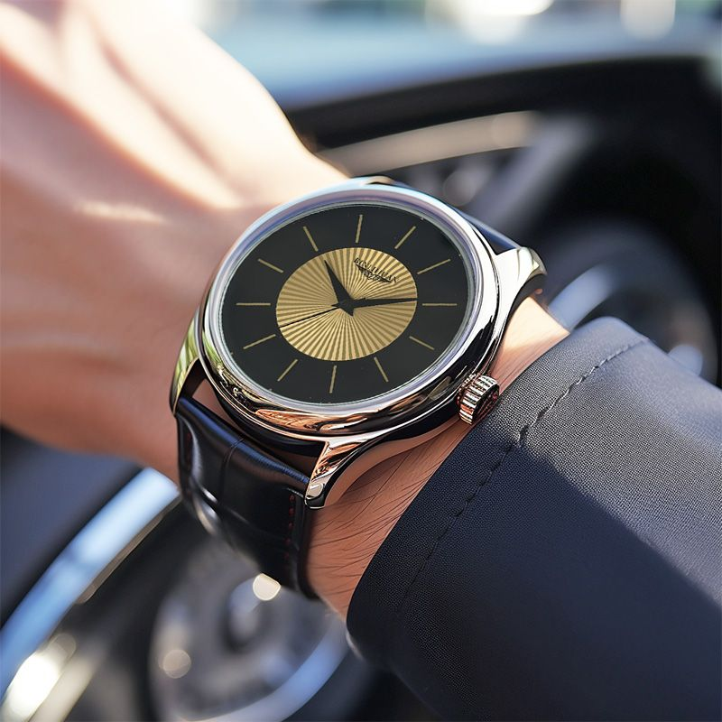 Luxury Business Waterproof Men Watch For Men, Top Brand Quartz Clock, Leather Men's Reloj 2025 Wristwatch