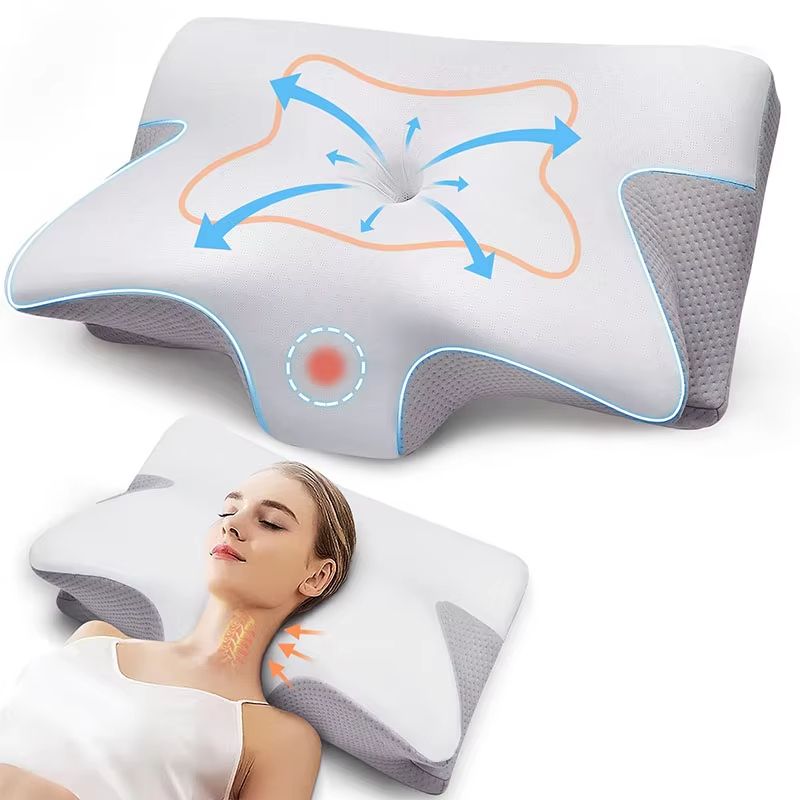 AlignRest Orthopedic Cervical Pillow With Memory Foam Support 3