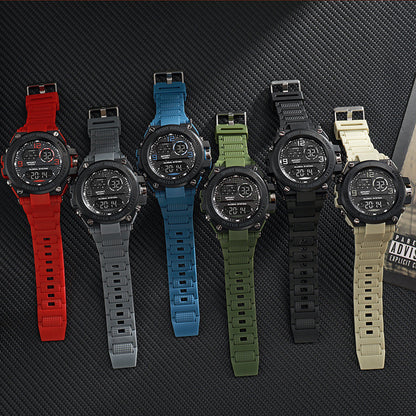 Multifunction Electronic Watches for Men, Waterproof Shockproof Sports Wristwatch, Drop Resistant Durable Design