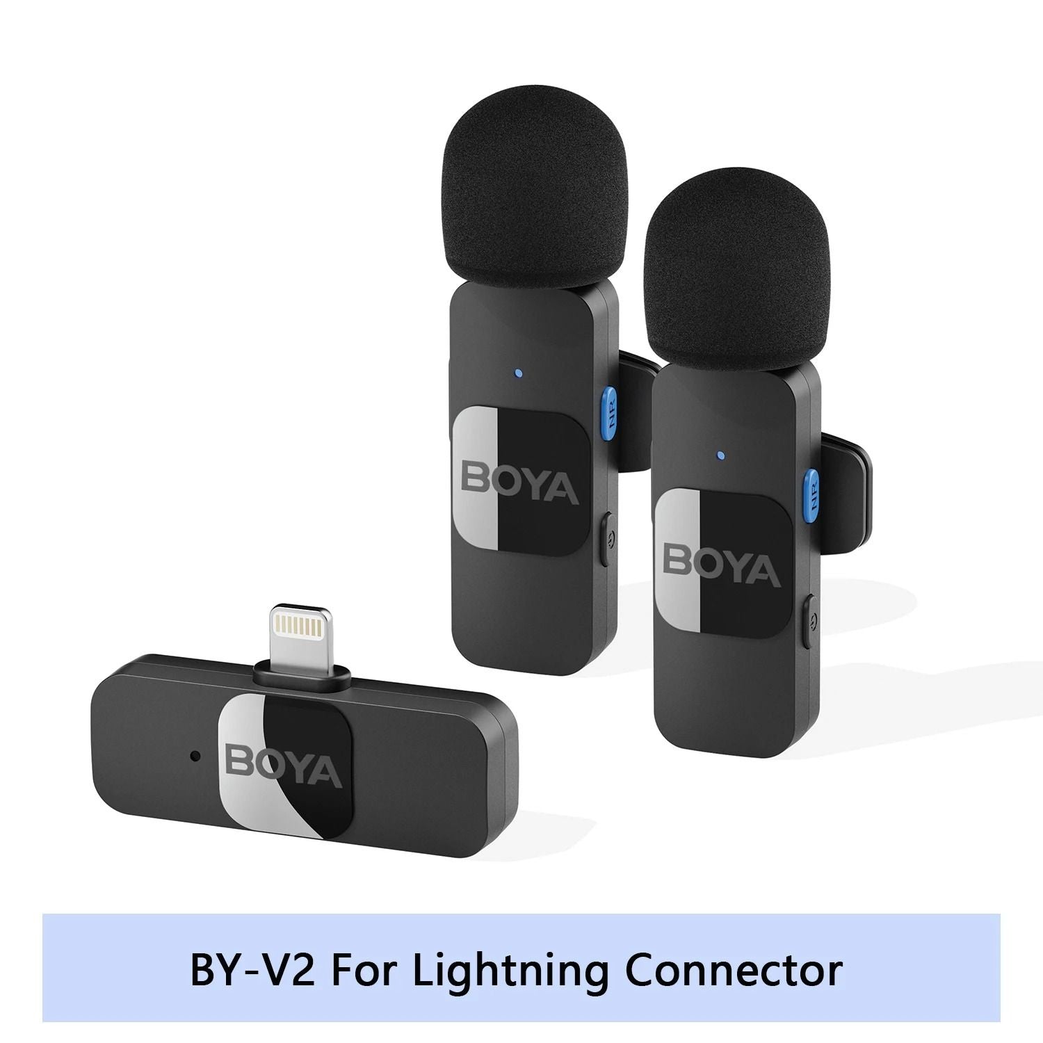 BOYA BY V Wireless Lavalier Microphone For IPhone Android Vlogging Interviews And Live Broadcast 14