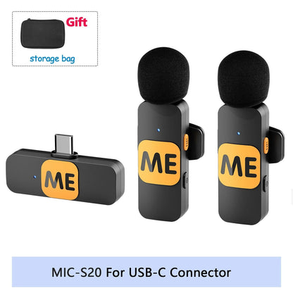 BOYA BY V Wireless Lavalier Microphone For IPhone Android Vlogging Interviews And Live Broadcast 26