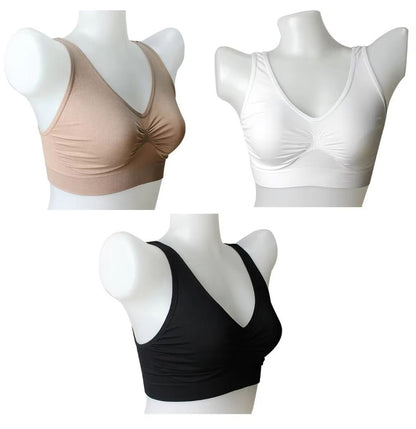 FlexFit Seamless Wireless Bralette  Plus Size PushUp And UltraComfortable 1