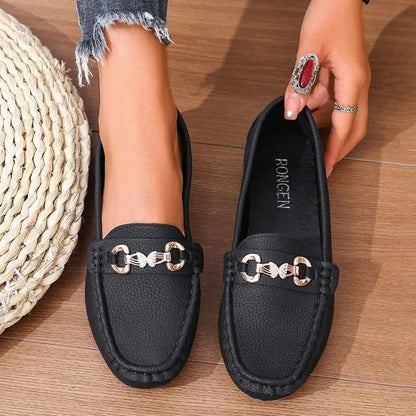 Women Casual Slip On Mary Jane Flats With Soft Sole And Round Toe Design For Spring And Autumn Comf 4