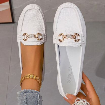 Women Casual Slip On Mary Jane Flats With Soft Sole And Round Toe Design For Spring And Autumn Comf 6