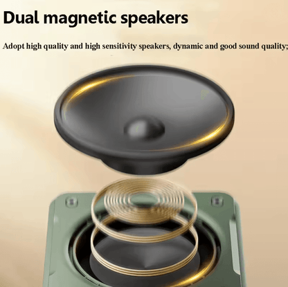 Mini Digital FM Radio Bluetooth Speaker With USB TF Card Display 1