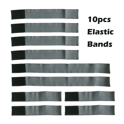 Microcurrent Conductive Silicone Electrode Pads With Adjustable Elastic Bands For EMS Strap Use 1