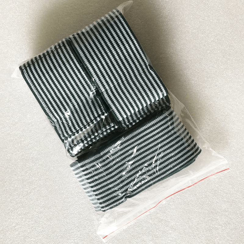Microcurrent Conductive Silicone Electrode Pads With Adjustable Elastic Bands For EMS Strap Use 5