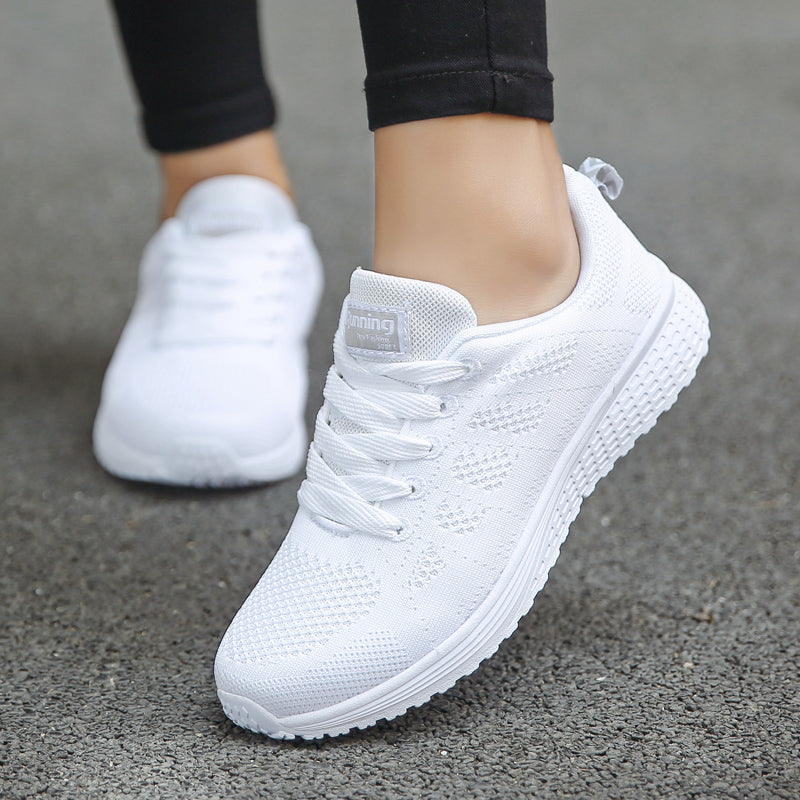 Fashion Women Sneakers Soft Vulcanize Mesh Summer Shoes Comfortable Lightweight Women Shoes For Cas 3