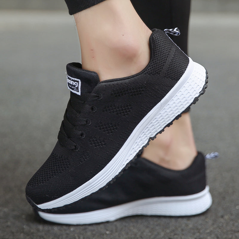 Fashion Women Sneakers Soft Vulcanize Mesh Summer Shoes Comfortable Lightweight Women Shoes For Cas 6
