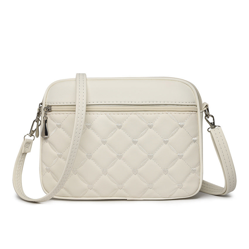 New Women's Summer Handbag, Ladies High End Exquisite Bag, Versatile Crossbody Small Square Purse