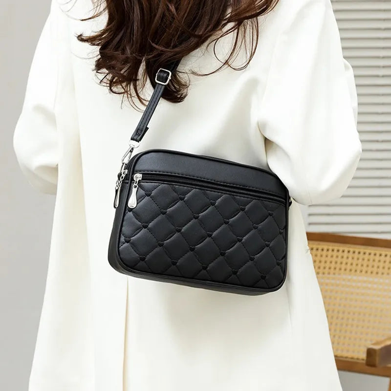New Women's Summer Handbag, Ladies High End Exquisite Bag, Versatile Crossbody Small Square Purse