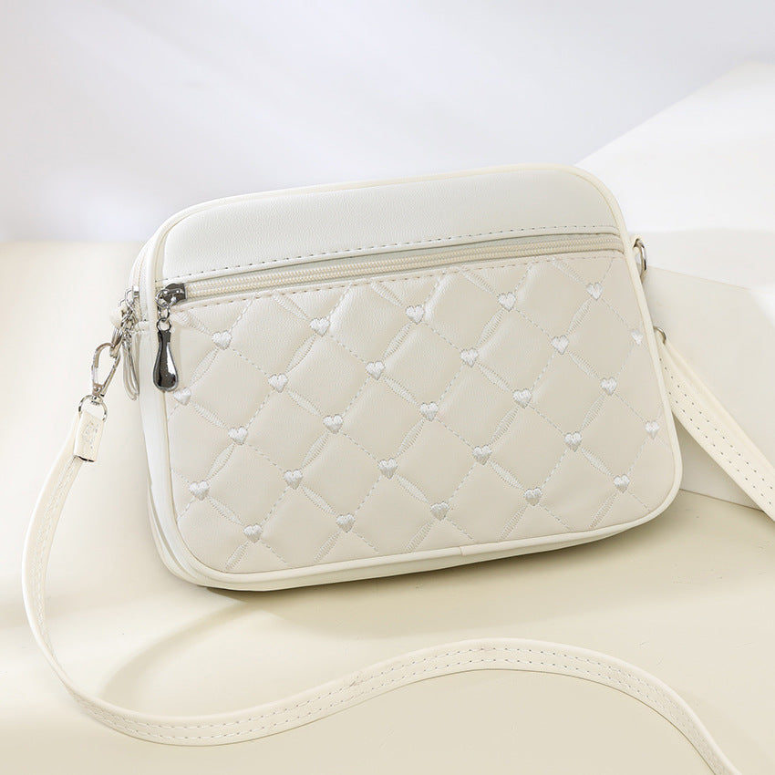New Women's Summer Handbag, Ladies High End Exquisite Bag, Versatile Crossbody Small Square Purse