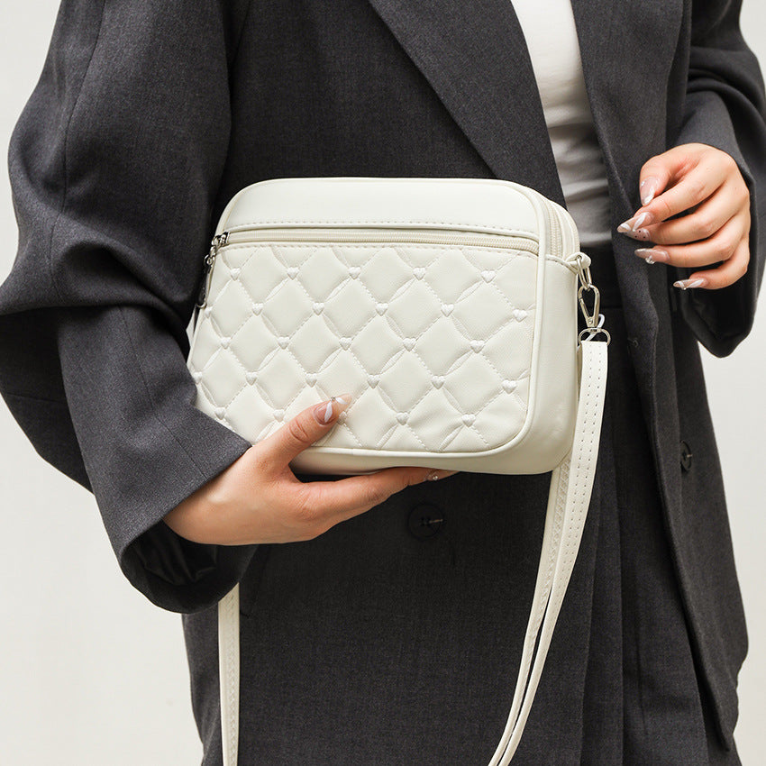 New Women's Summer Handbag, Ladies High End Exquisite Bag, Versatile Crossbody Small Square Purse