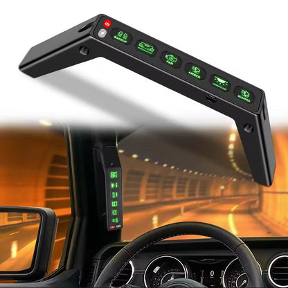 Jeep JL 6 Gang Wireless Grab Handle Switch Panel for Wrangler and Gladiator 2018 to 2023