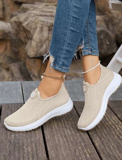 Womens Breathable Slip On Sports Loafers Lightweight Barefoot Ballet Flats 7