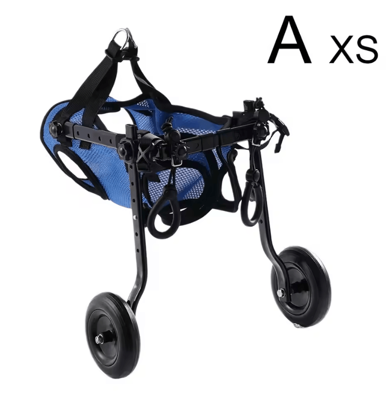 Pet Mobility Aid Adjustable Wheelchair For Disabled Rear Legs 4