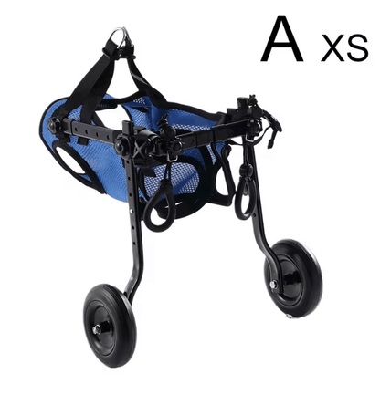 Pet Mobility Aid Adjustable Wheelchair For Disabled Rear Legs 4