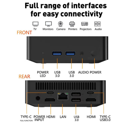 Portable I9 Mini Desktop PC With Windows 11 And HighSpeed SSD Storage 6