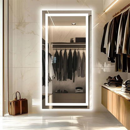 Smart LED Bathroom Mirror With Bluetooth And Anti Fog Display 2
