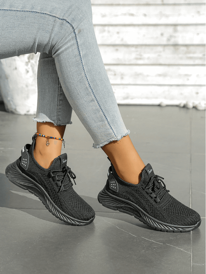 Womens FlyWeave Breathable Casual Sneakers Lightweight Sport Shoes 2