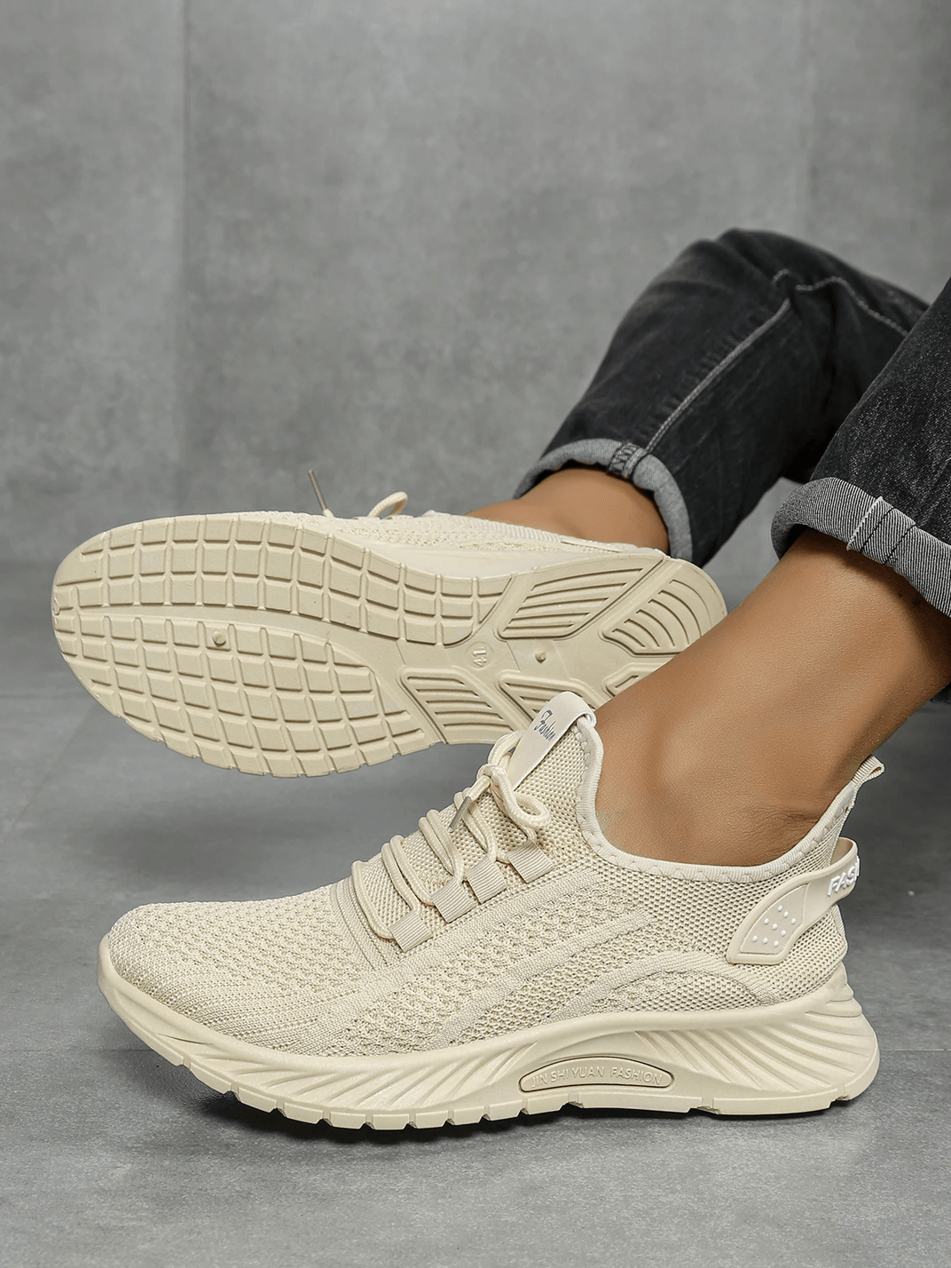 Womens FlyWeave Breathable Casual Sneakers Lightweight Sport Shoes 6