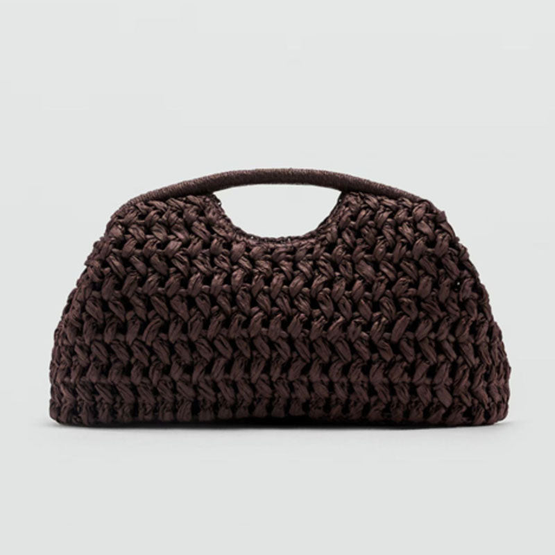 Women Straw Woven Handbag, Summer New Bag, Fashionable Raffia Clutch Purse for Beach, Vacation, Travel or Elegant