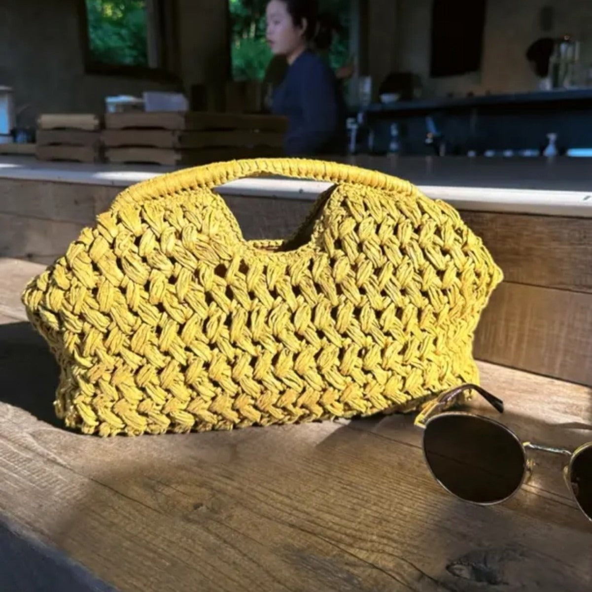 Women Straw Woven Handbag, Summer New Bag, Fashionable Raffia Clutch Purse for Beach, Vacation, Travel or Elegant