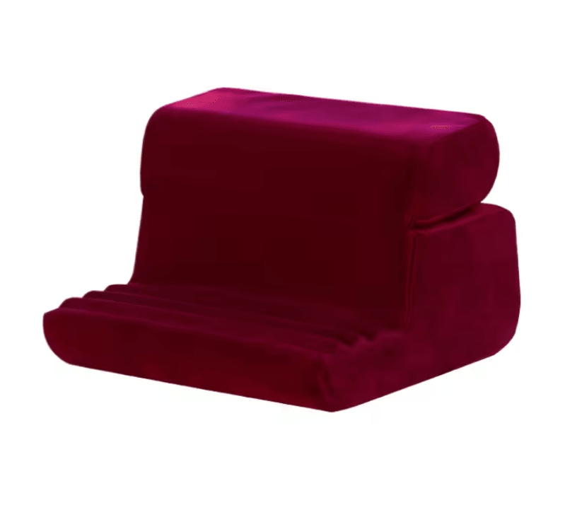 Ergonomic Tablet Stand Pillow For Hands Free Reading And TV In Bed 5