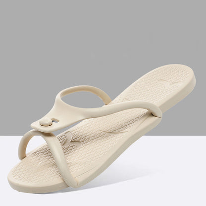 Adults Portable Trip Travel Sandals Women's Folding Slippers, Beach Non slip EVA Shoes, Couples Indoor Soft Slides