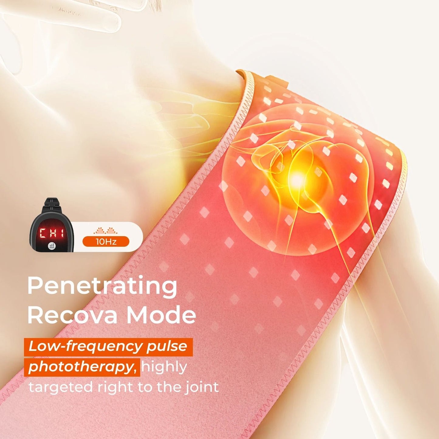 Red Light Therapy Belt For Fat Loss And Pain Relief With 100 LEDs 3