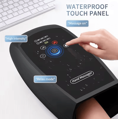 Jinkairui Air Compression Hand Massager With Heat And Vibration 2