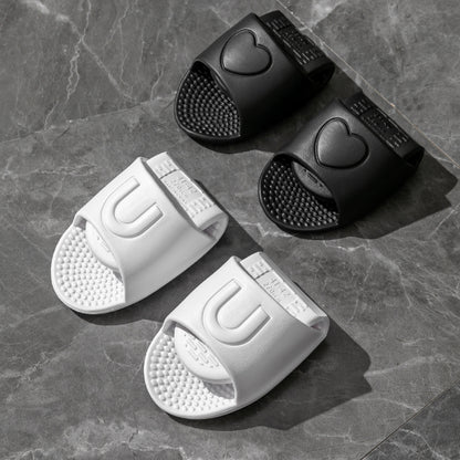 Unisex QuickDrying Slippers Foldable  Portable NonSlip Sandals For Travel Hotel Home Bathing And In 1