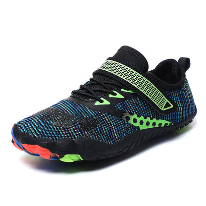 Children Summer Water Shoes, Beach Barefoot Swimming Shoes, Colorful Seaside River Slippers for Kids Sport