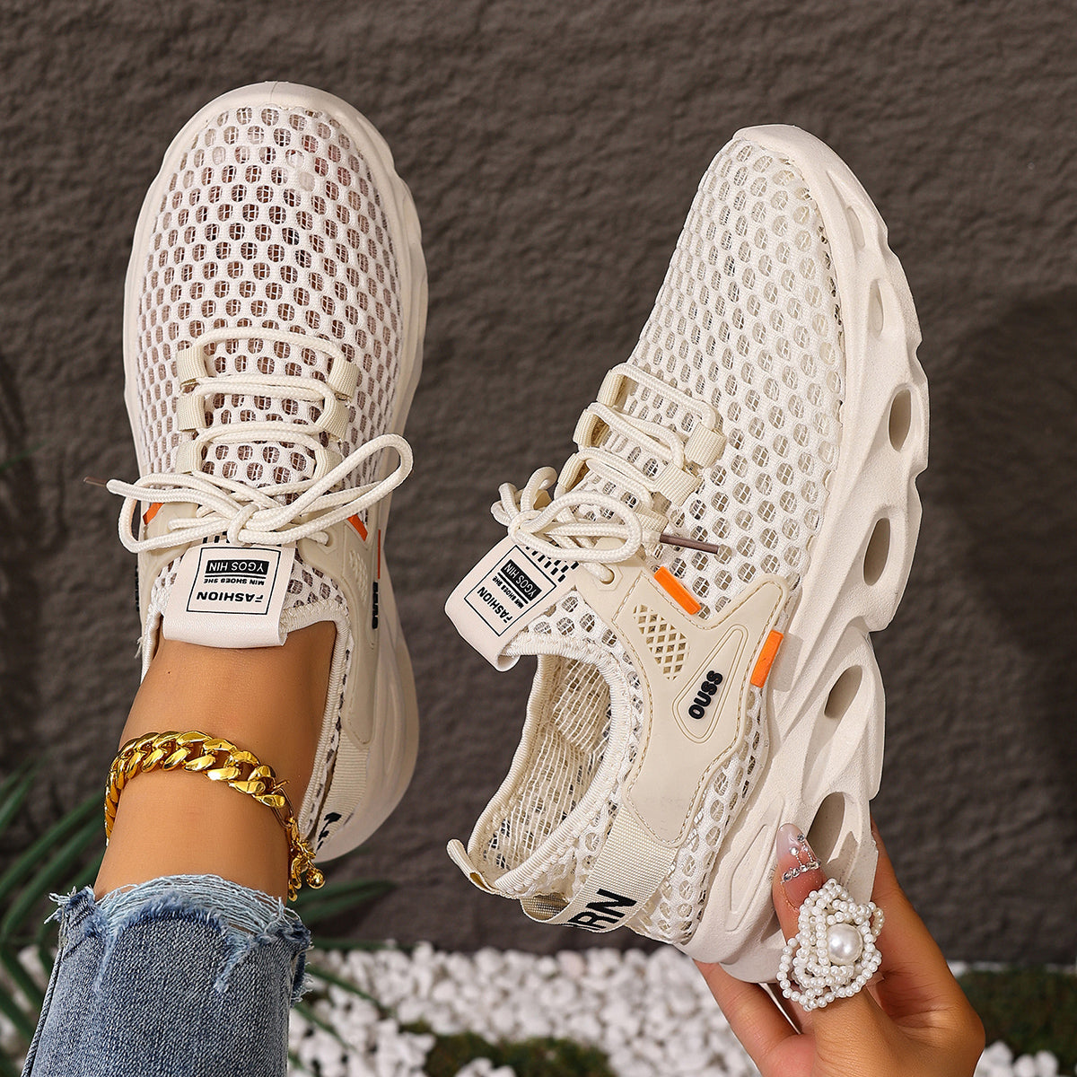 Summer Womens Shoes Breathable And Comfortable SoftSoled Shoes Casual And Sports Shoes Are Perfect  5