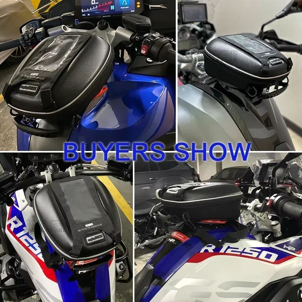BMW Style Tanklock Racing Tank Bag Waterproof Motorcycle Tank Bag For GS R1250GS S1000XR 1