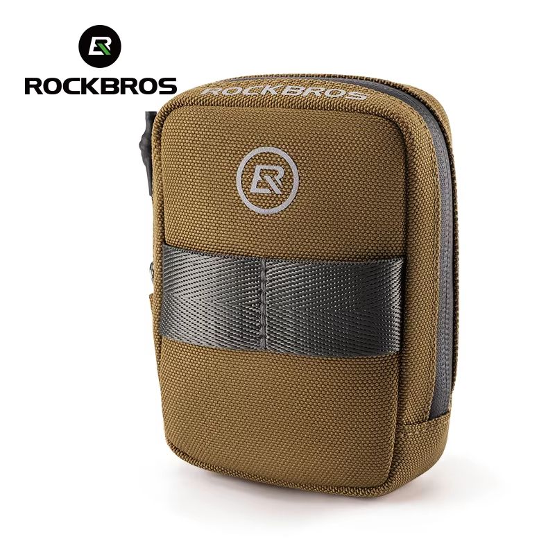 ROCKBROS Mini Bicycle Tail Bag  Lightweight Under Seat Bike Storage For Tools  Essentials 7
