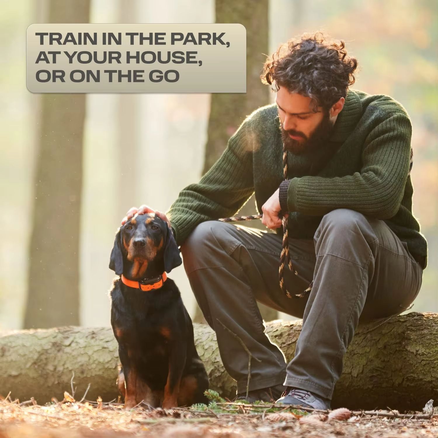 Waterproof Electric Dog Training Collar  1000m Remote Control With Shock Vibration  Beep For All Do 4