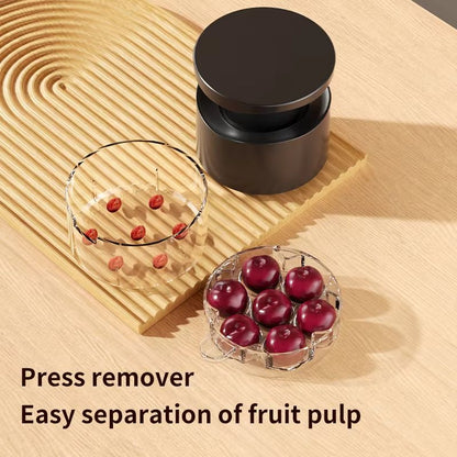 EasyPress Cherry And Jujube Pitter  7Hole Kitchen Tool For Quick MessFree Fruit Prep 4