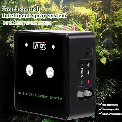 WiFiControlled Rainforest Misting System  Smart Automatic Reptile Sprayer  Humidifier With Timer Fu 1