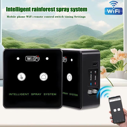 WiFiControlled Rainforest Misting System  Smart Automatic Reptile Sprayer  Humidifier With Timer Fu 2
