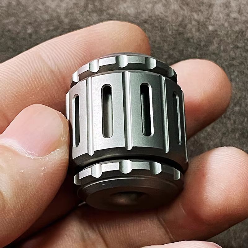 Titanium War Hammer EDC Pendant  Multifunctional Knife Fidget Spinner  Paracord Accessory For Every 5