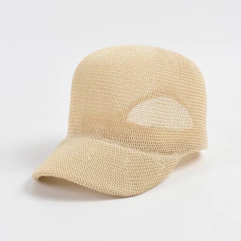 EcoBreezy Straw Baseball Cap  Lightweight Breathable Straw Baseball Cap With Adjustable Fit For Sun 8