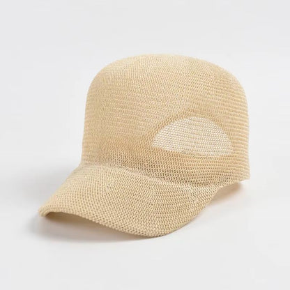 EcoBreezy Straw Baseball Cap  Lightweight Breathable Straw Baseball Cap With Adjustable Fit For Sun 8
