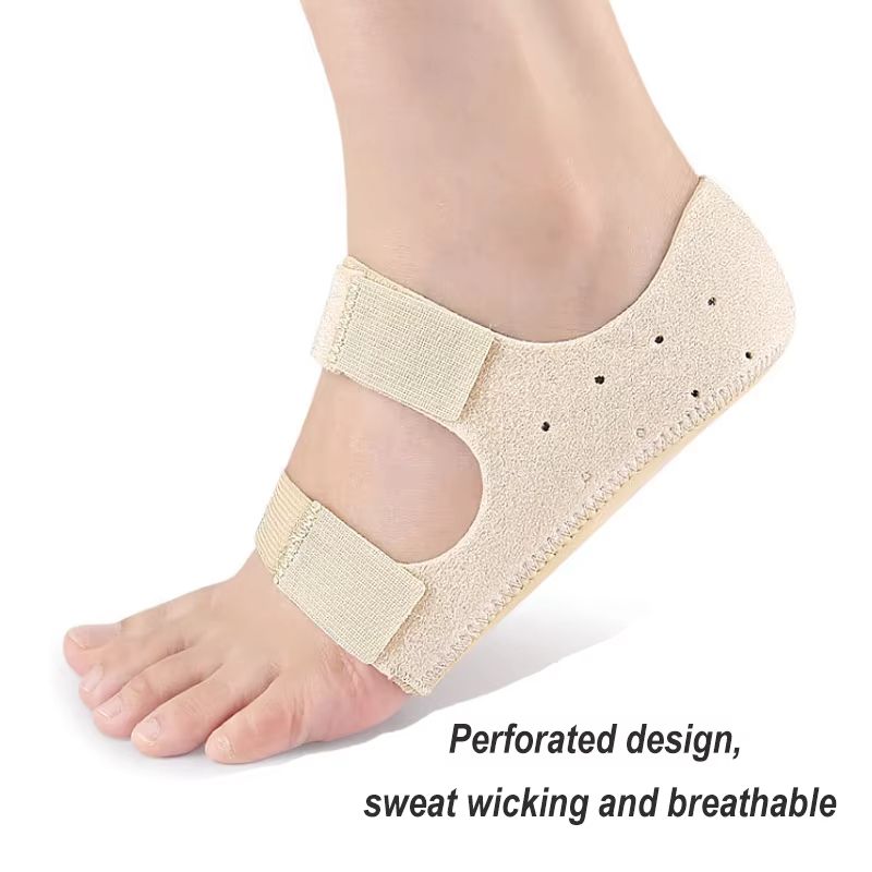 Heel Support Cushions For Plantar Fasciitis And Achilles Tendonitis Pain Relief Adjustable Inserts  2