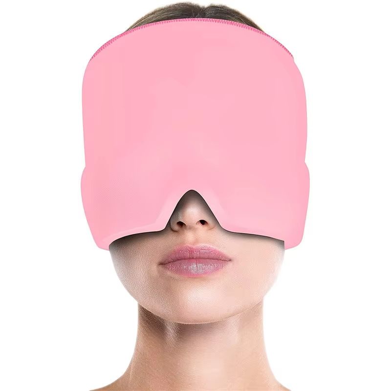 Gel Ice Headache Relief Cap Cold Therapy Hat For Migraine And Eye Pressure Pain Relief 6