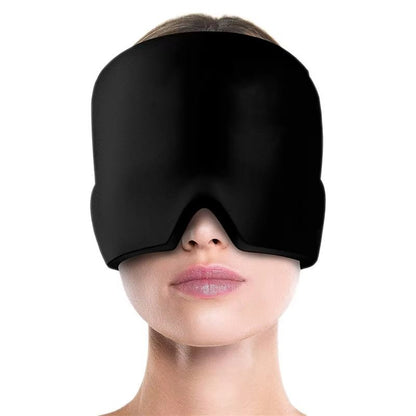 Gel Ice Headache Relief Cap Cold Therapy Hat For Migraine And Eye Pressure Pain Relief 7
