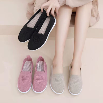 Womens Summer Casual Sneakers Lightweight Breathable Flat Shoes 1