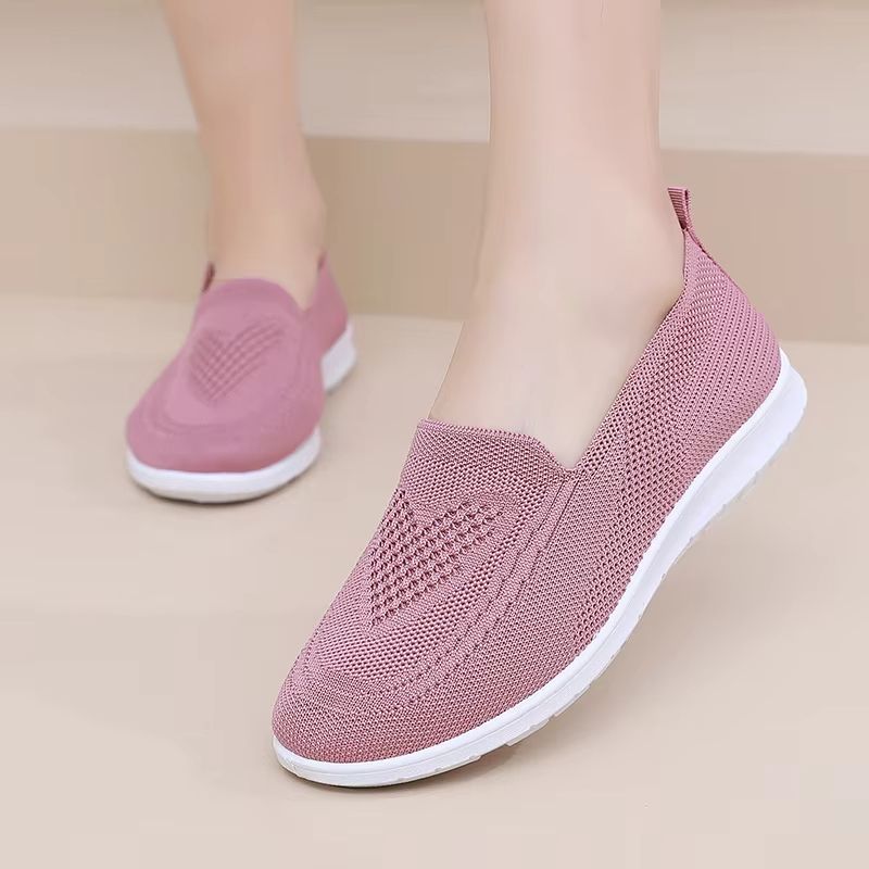 Womens Summer Casual Sneakers Lightweight Breathable Flat Shoes 2
