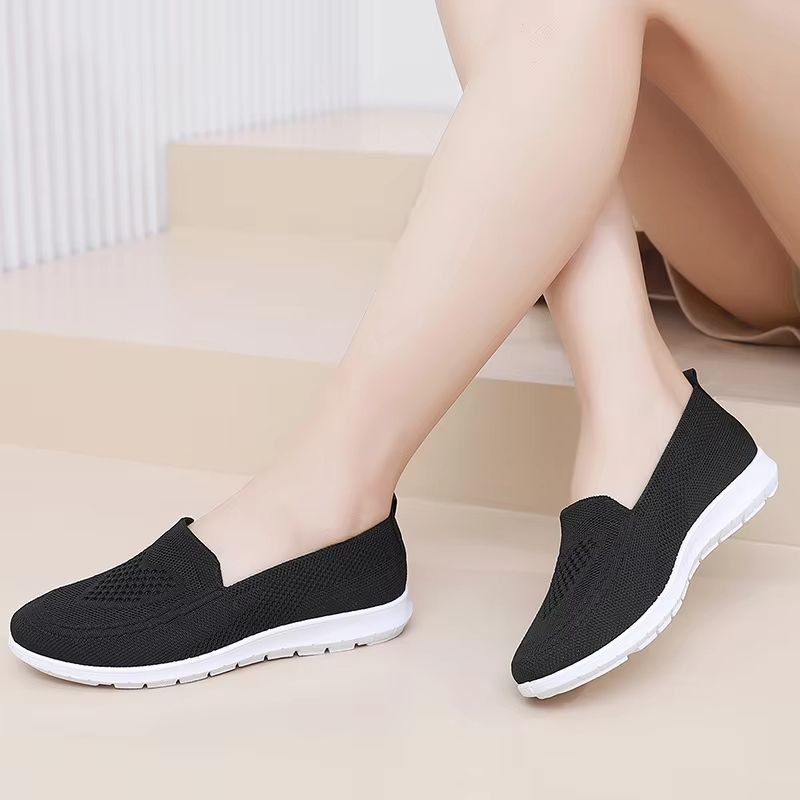 Womens Summer Casual Sneakers Lightweight Breathable Flat Shoes 3