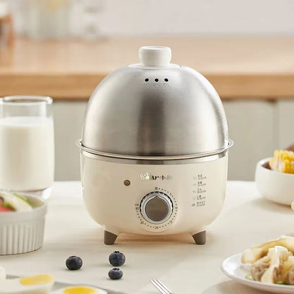 360W Electric Egg Boiler  Steamer  Multifunctional Breakfast Maker With Timer  Auto ShutOff 1